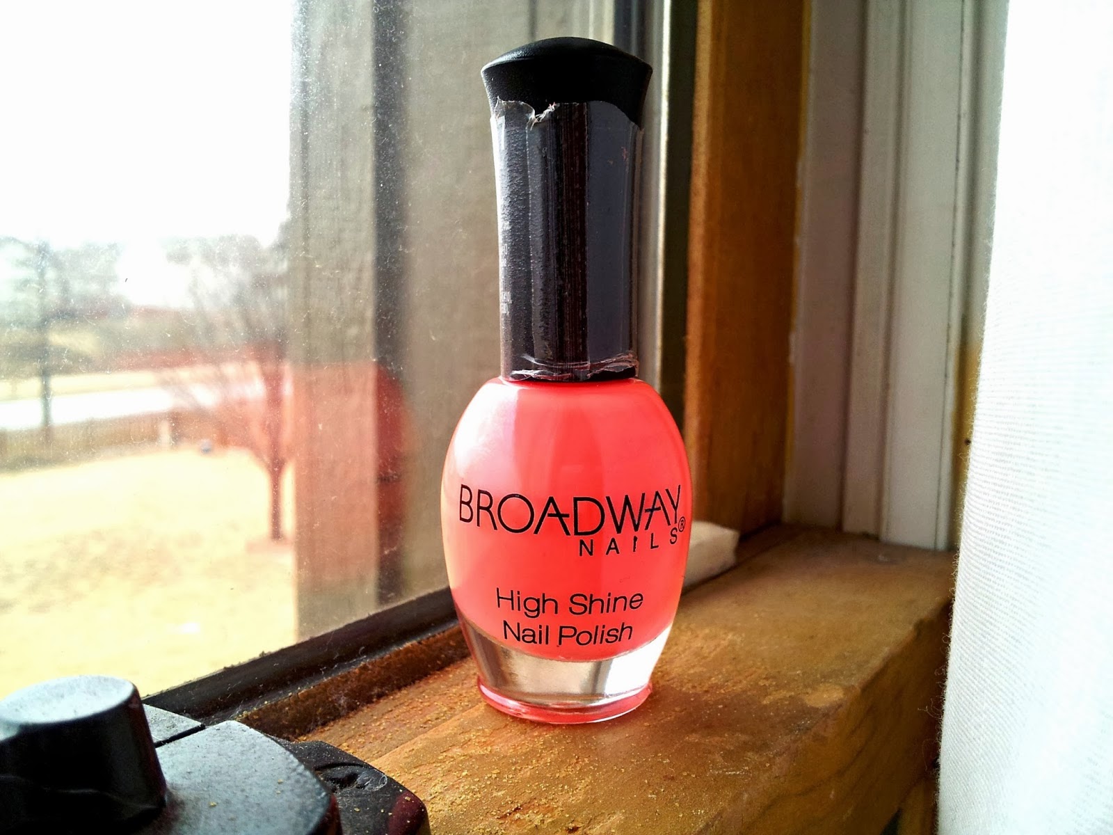1. Broadway Nails Gel Strong Nail Polish in "Color Me Fierce" - wide 6