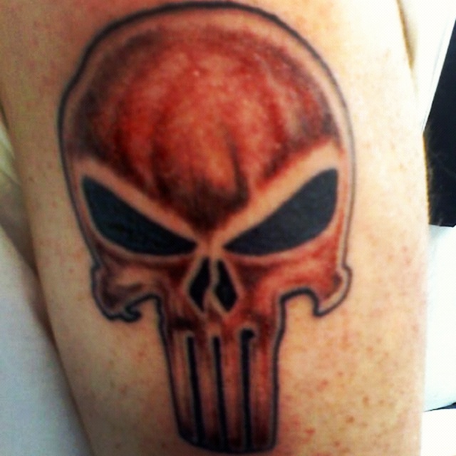 Image Galleries of 16 Special Punisher Tattoos with great designs.