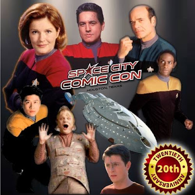 Star Trek Voyager 20th Anniversary Celebration at Space City Comic Con