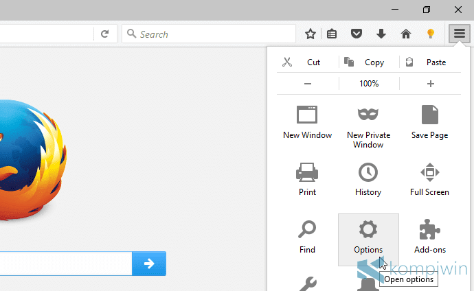 options pemberitahuan