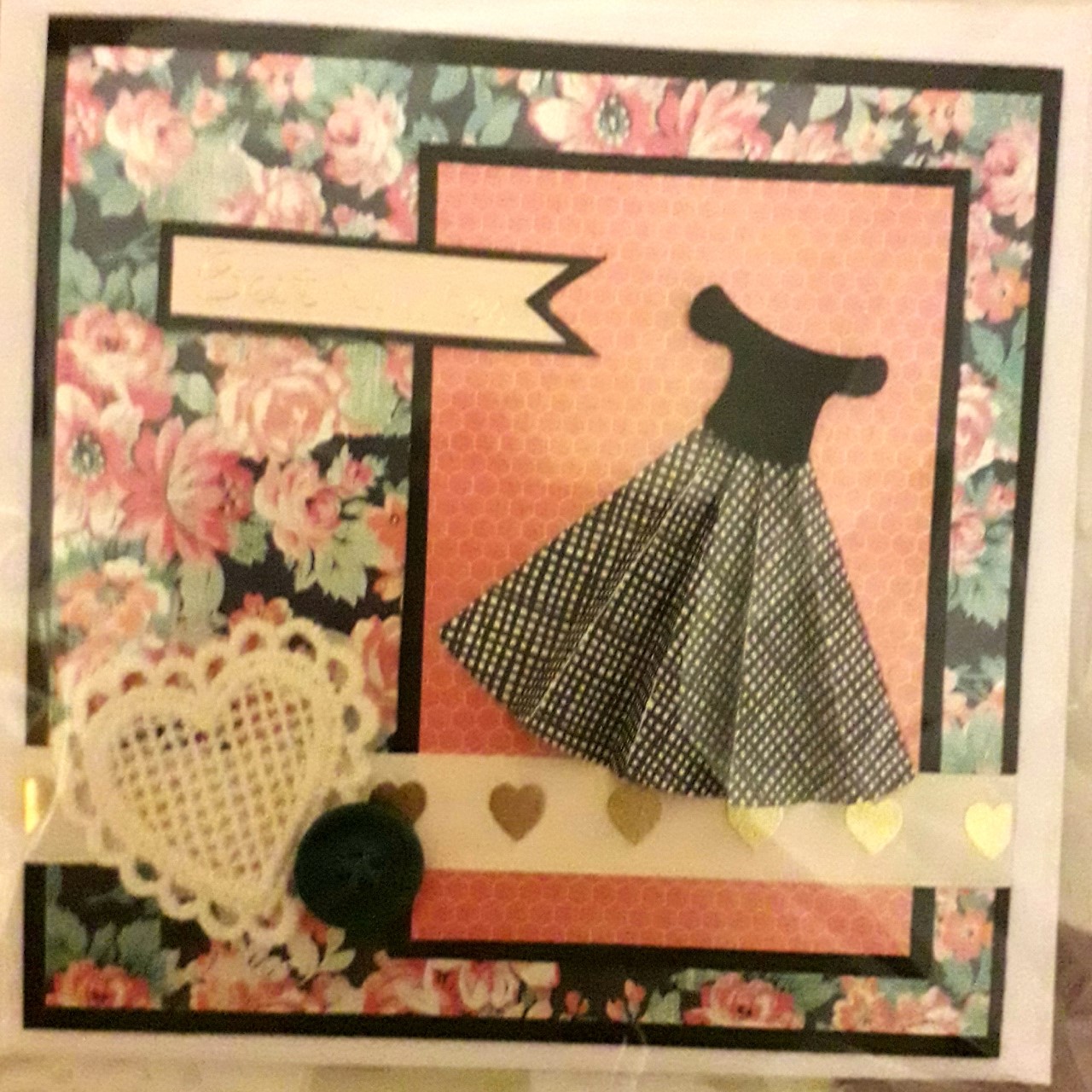 Handmade by Rebie x Dress Die Cut Birthday Cards