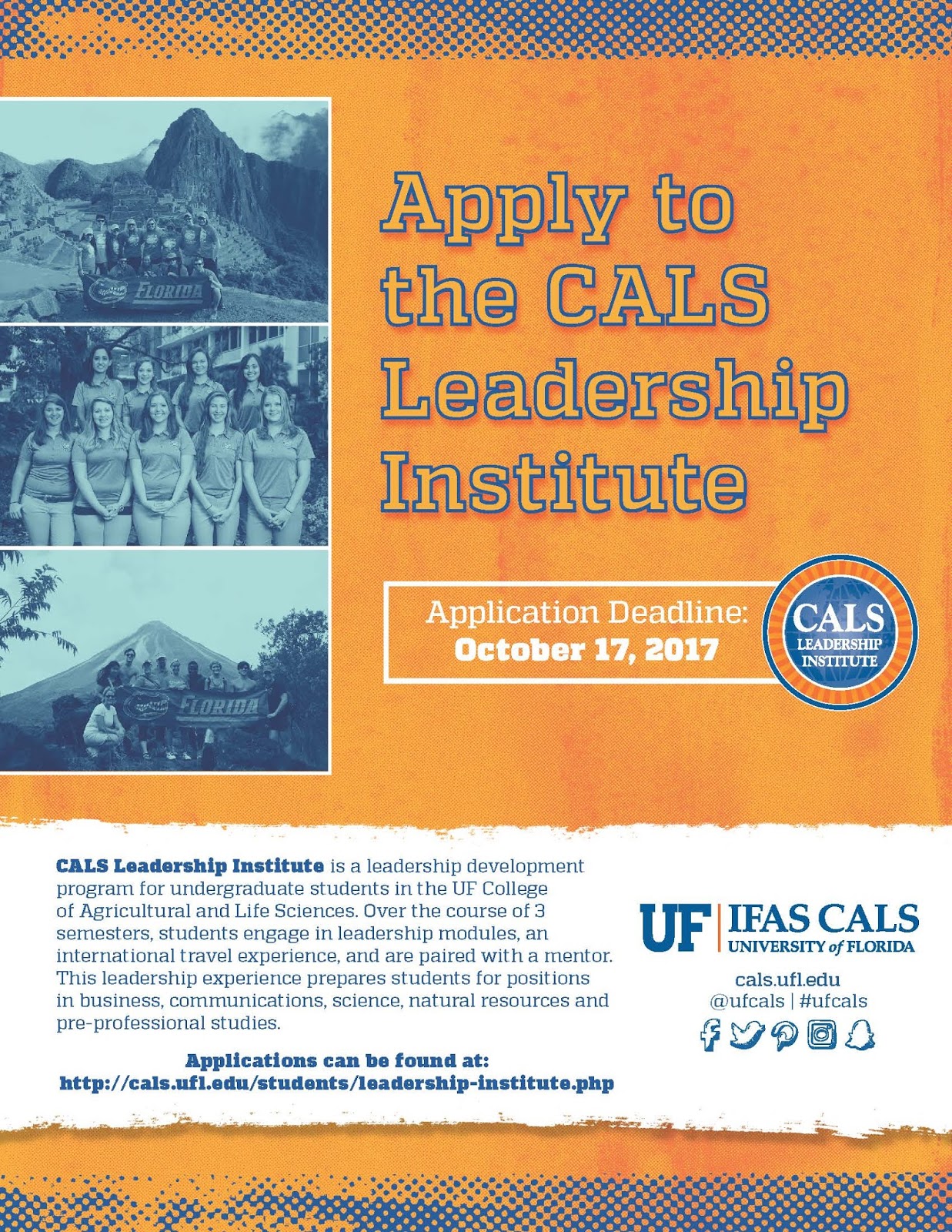 food for thought uf abe cals leadership institute nominations uf career showcase flyer