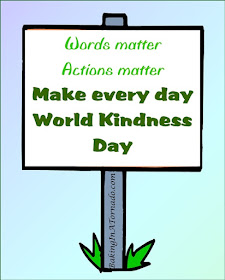 World Kindness Election Day, a discussion about kindness on the day of midterm elections | Graphic property of BakingInATornado.com | #kindness #politics
