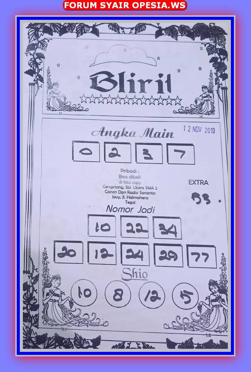 1 New Message Kode Syair Hongkong 12 November 2019 Forum Syair Togel Hongkong Singapura Sydney 1 New Message Kode Syair Hongkong 12 November 2019 Forum Syair Togel Hongkong Singapura Sydney