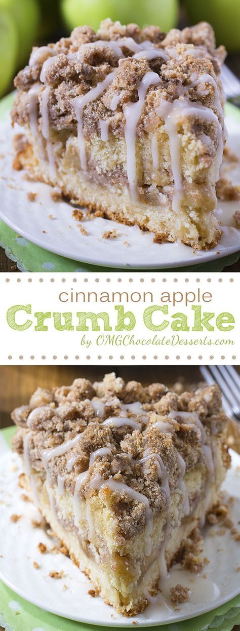 Are you ready for fall baking? Cinnamon Apple Crumb Cake is the perfect dessert for crisp weather coming up, just like this Caramel Apple Cinnamon Roll Lasagna. But, if you are not a big fan of pumpkin treat, then you must try this coffee cake loaded with apples and crunchy brown sugar-cinnamon streusel crumbs, drizzled with apple cider glaze. Are you ready for fall baking? Cinnamon Apple Crumb Cake is the perfect dessert for crisp weather coming up, just like this Caramel Apple Cinnamon Roll Lasagna. But, if you are not a big fan of pumpkin treat, then you must try this coffee cake loaded with apples and crunchy brown sugar-cinnamon streusel crumbs, drizzled with apple cider glaze.