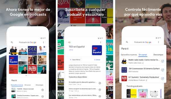 Google Podcasts Google Podcasts para Android