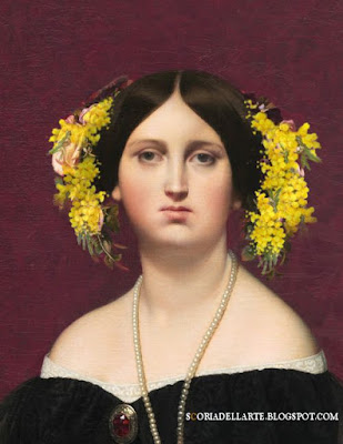 Madame Moitesser in festa - J.A.D.Ingres Madame Moitesser in festa - J.A.D.Ingres