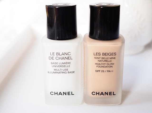 Chanel Le Blanc de Chanel and Les Beiges Foundation.  Get Lippie 