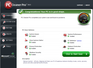 chave do pc cleaner pro