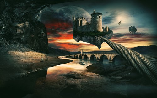 Surreal Landscape Using Photo Manipulation Surreal Landscape Using Photo Manipulation