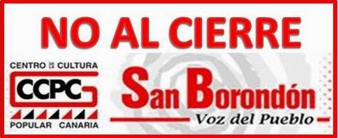 NO al cierre de Radio San Borondón