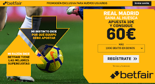 betfair supercuota Real Madrid gana al Huesca 31 marzo 2019 betfair supercuota Real Madrid gana al Huesca 31 marzo 2019