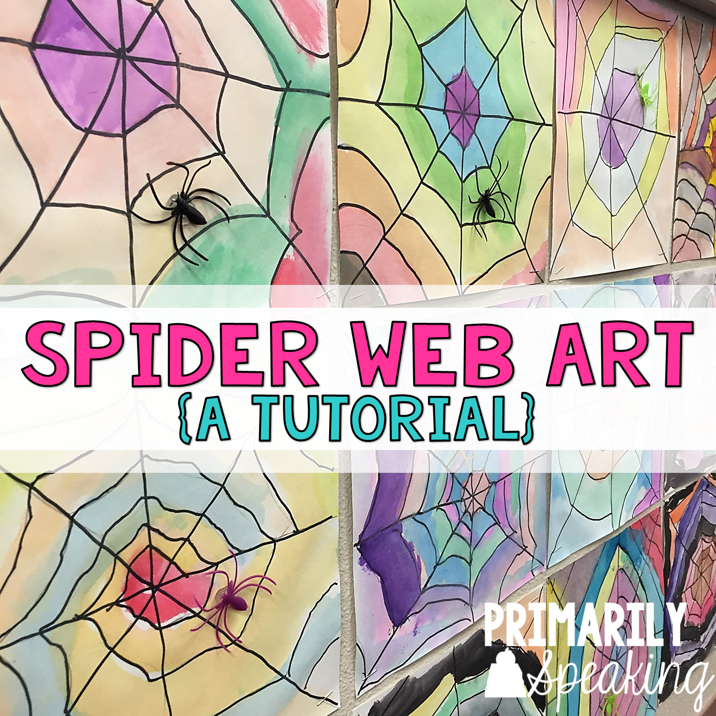 How To Draw a Spider Web Step by Step