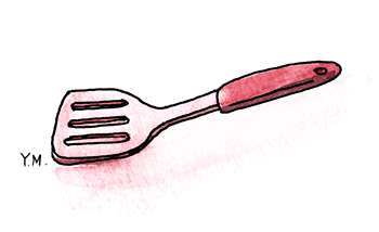 spatula by Yukié Matsushita