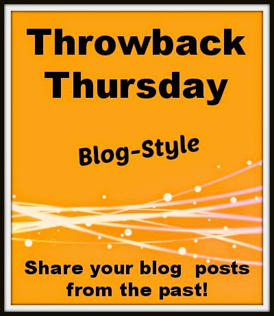 Throwback Thursday Blog-Style