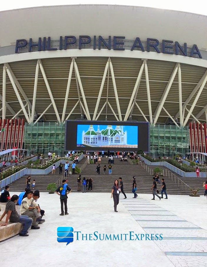 Philippine Arena Bulacan facade