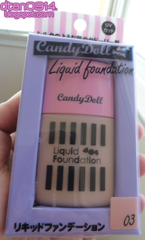 Sepia Memory Review Candy Doll Liquid Foundation In 3