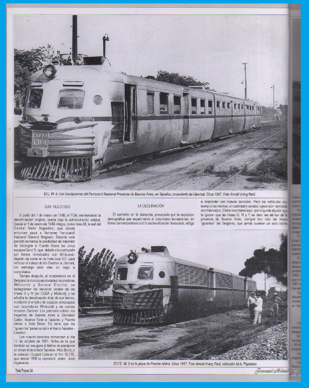 Historia del FERROCARRIL MIDLAND DE BUENOS AIRES (Capítulo 3) 