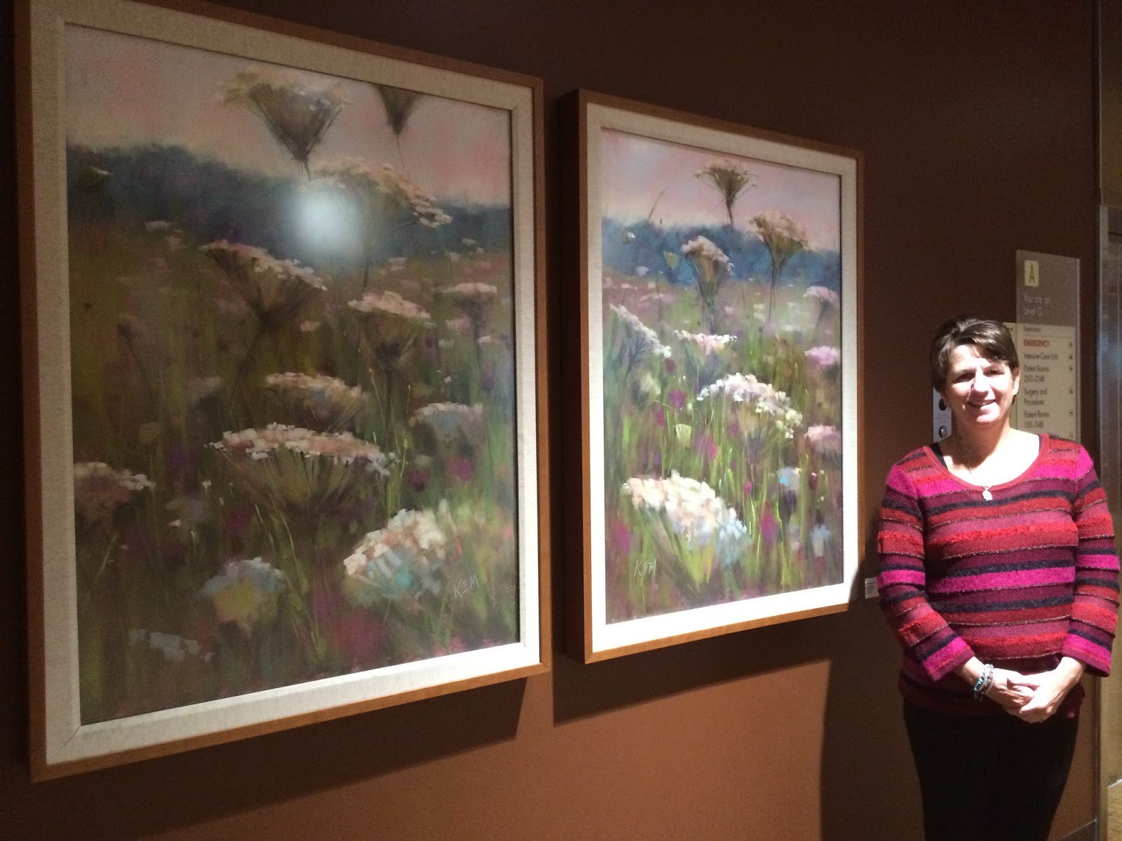 Painting My World Framing a Pastel Painting with Spacers