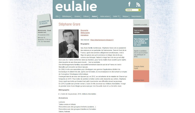 Stphane Grare recens par Eulalie