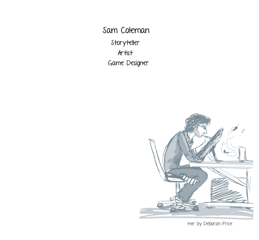 Sam Coleman Storyteller, Illustrator.