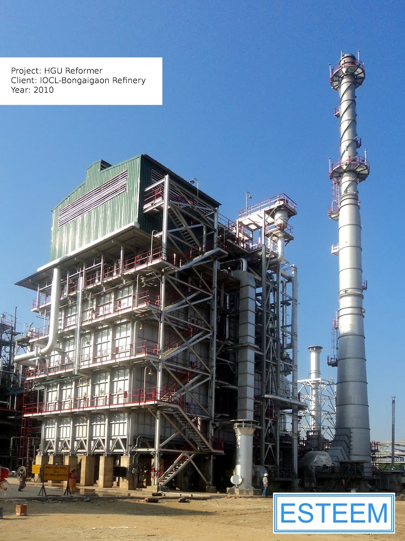 Esteem Projects Pvt. Ltd. Hydrogen Reformer Completed