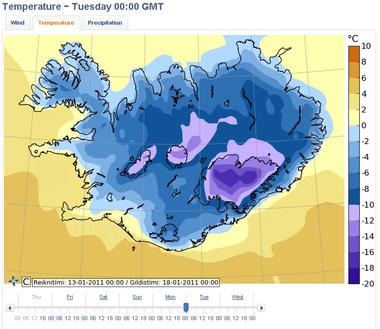 Iceland trek Summer + Winter Icelandic weather and windchill
