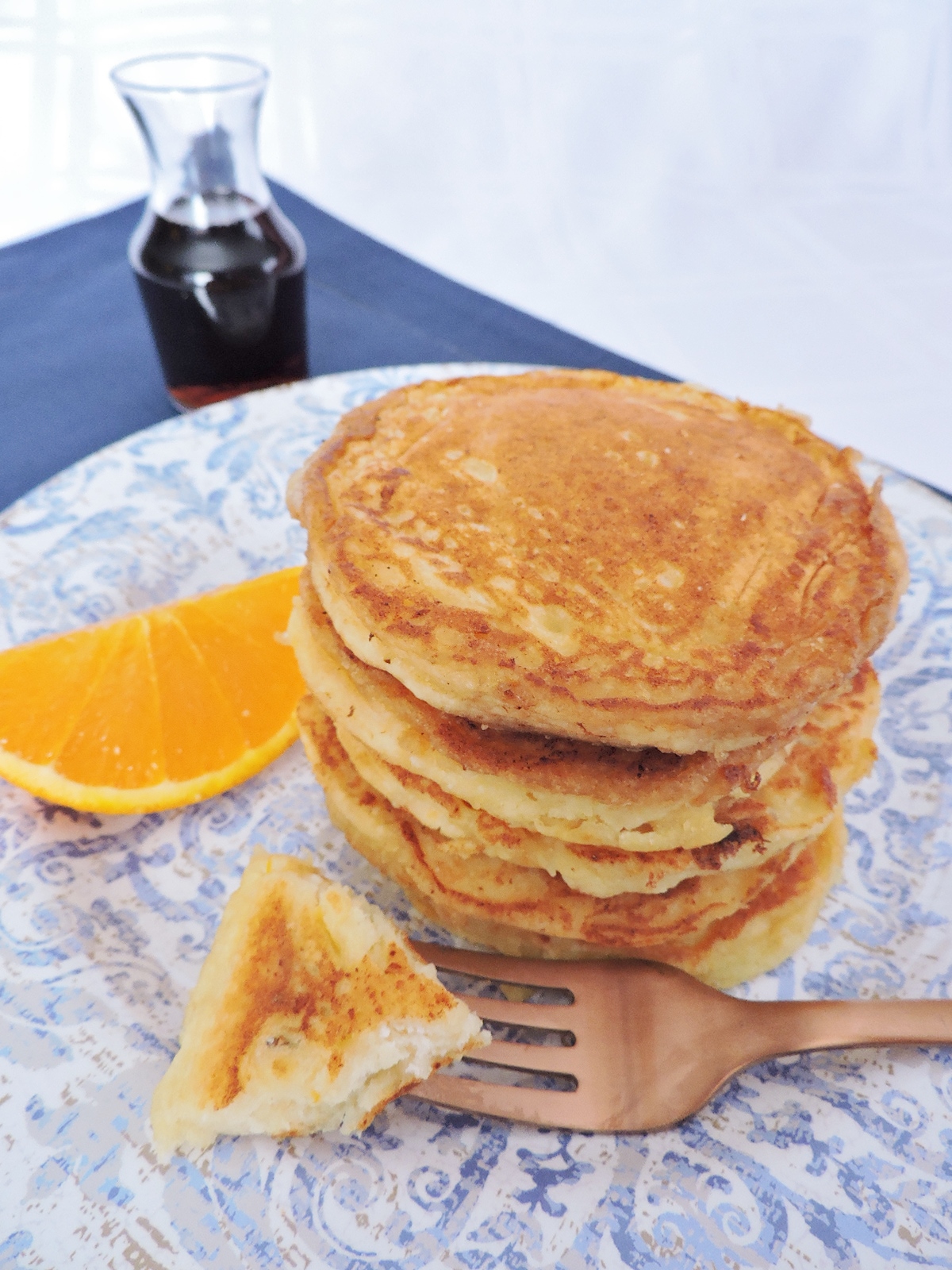 Orange Ricotta Pancakes