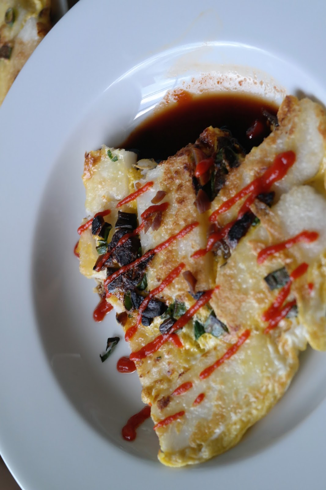 Banh Bot Chien, Vietnamese Fried Rice Flour Cake with Eggs