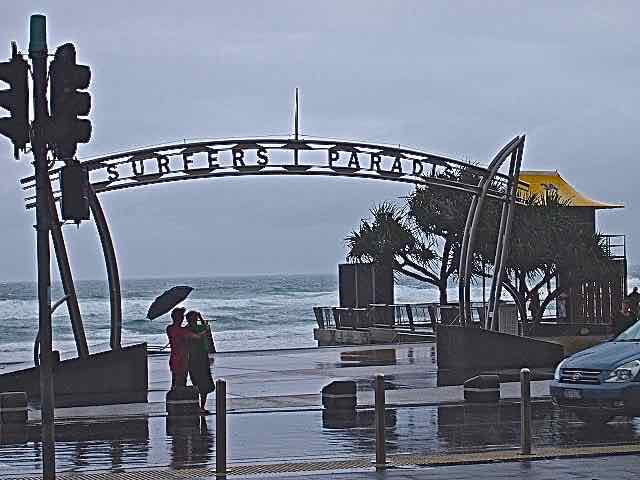 Surfers Beach Wet Season 2013