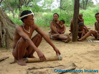 Visita tribu San en Erindi Namibia