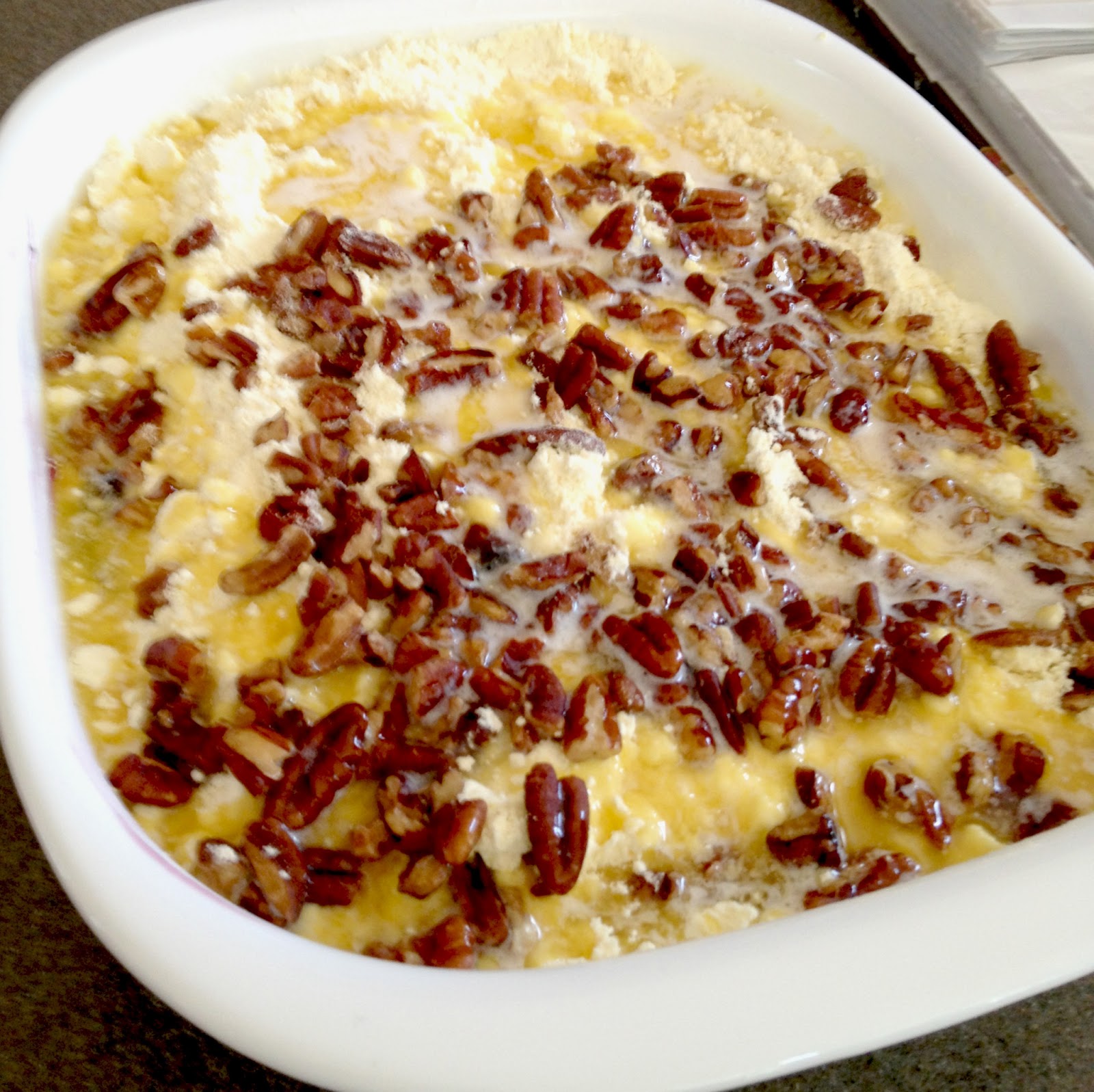 Pineapple Blueberry Crunch Cake This Unfamiliar Road