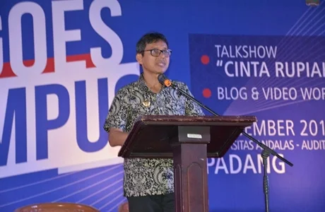 Gubernur Irwan Dukung Vidio & Blog Competition dengan Tema "Cinta Rupiah"