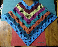 Crochet poncho pattern