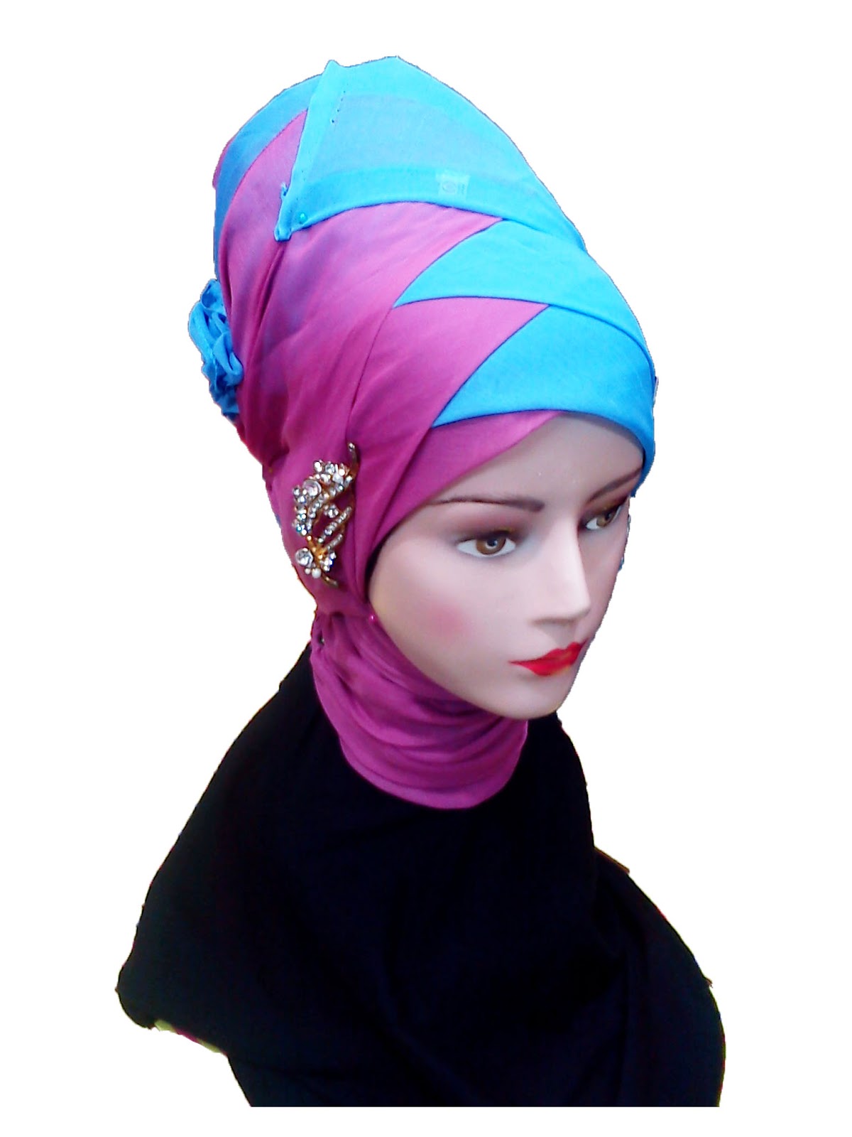 Tutorial Jilbab Wisuda Untuk Wajah Bulat Turorial Hijab jpg (1200x1600)