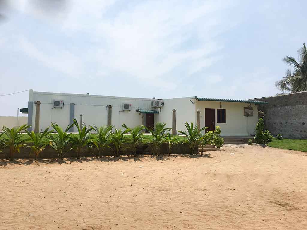 Beach View Cottages in ECR for Daily Rent Bamboo Cottage ECR Chennai