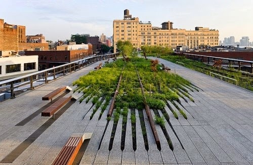 [Urban design] New York's high line park / city park in New York