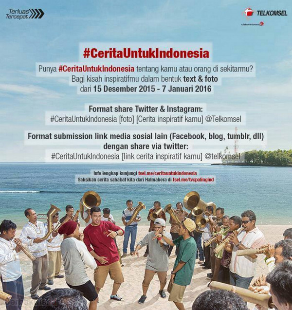 Kontes Cerita Untuk Indonesia Telkomsel