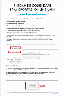 Cara pindah ke gojek dari ojek online lain jalur vip