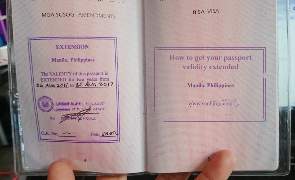 passport validity for travel indonesia