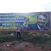 Moradores colocam outdoor de Bolsonaro em Mundo Novo