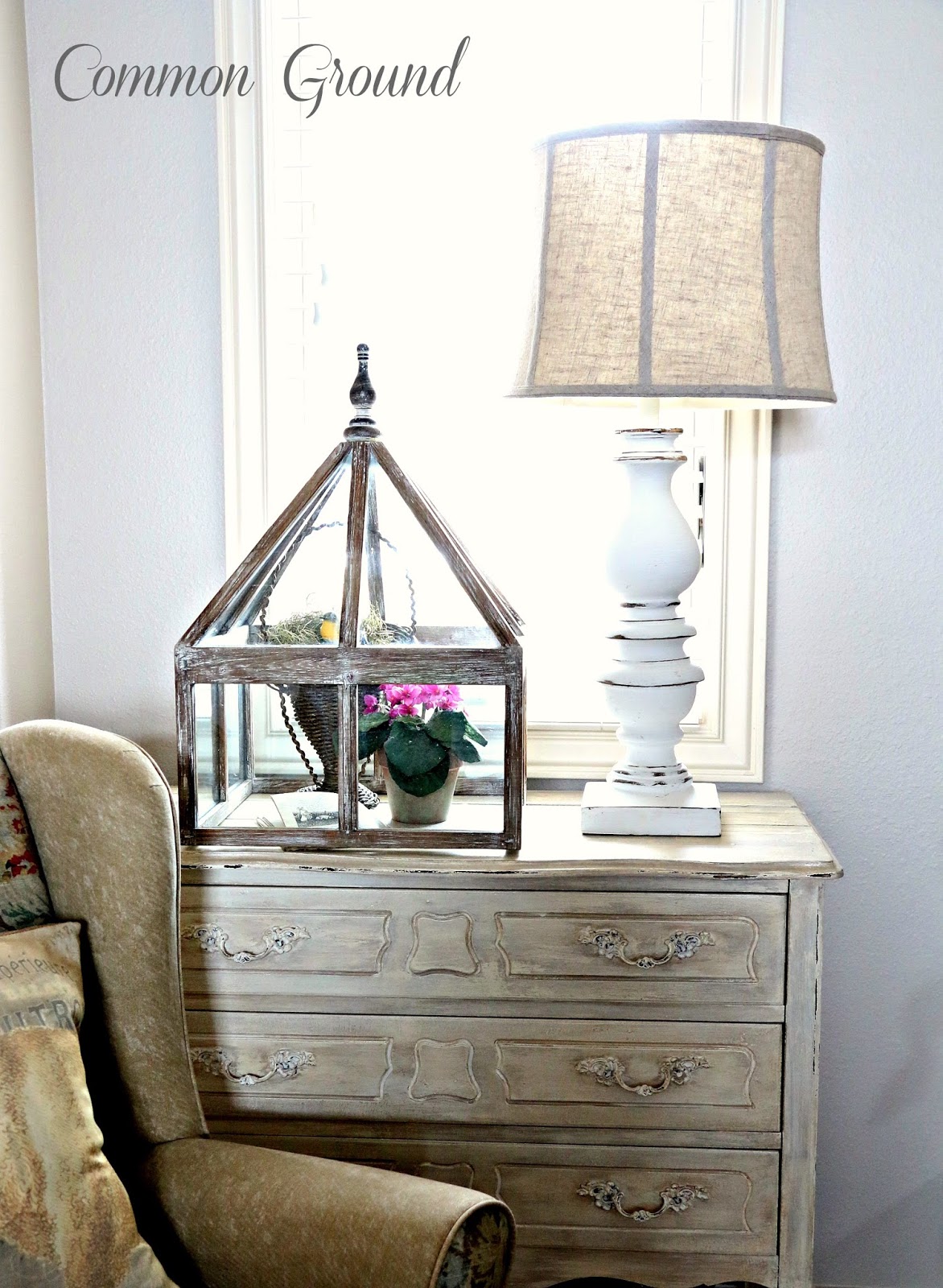 common ground Side Table/ Conservatory