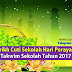 Cuti Sekolah Hari Perayaan Tahun 2017