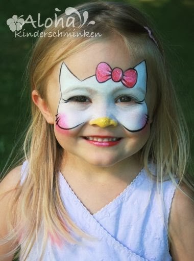 Pintar la cara Hello Kitty