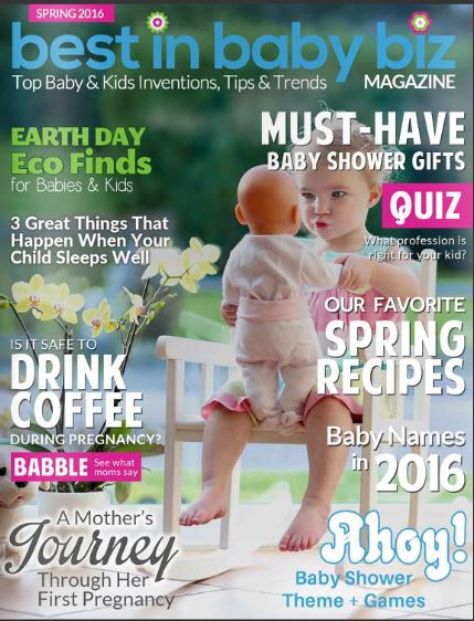 Genesis 950 is Featured in The Spring 2016 Best In Baby Biz Magazine
