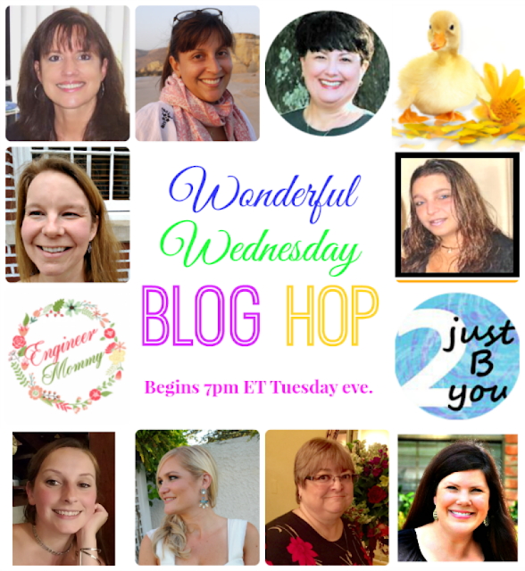 Wonderful Wednesday Blog Hop on 12 blogs Wonderful Wednesday Blog Hop