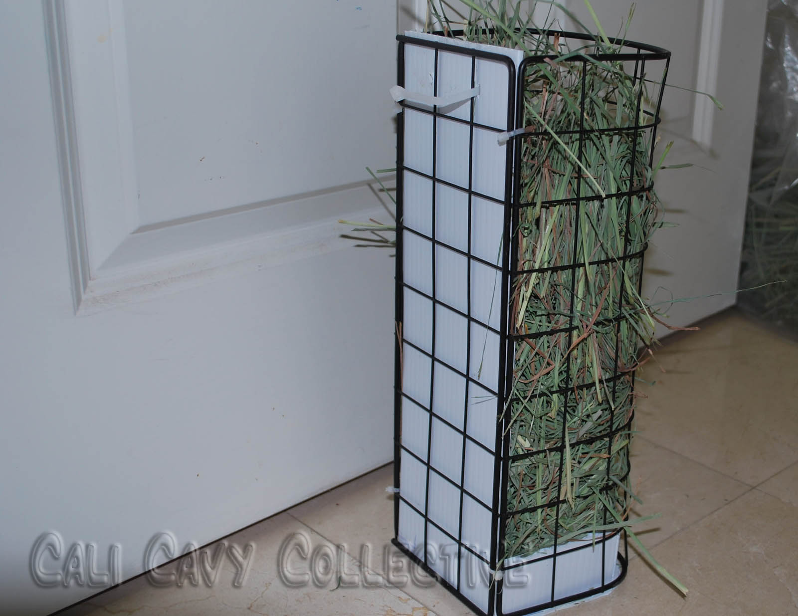 Undercover Guinea Pigs Hay Solutions Vertical hay rack
