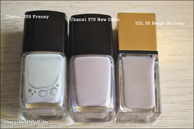 Chanel 578 New Dawn Chanel 559 Frenzy YSL 39 Beige Gallery Comparison Chanel 578 New Dawn Chanel 559 Frenzy YSL 39 Beige Gallery Comparison