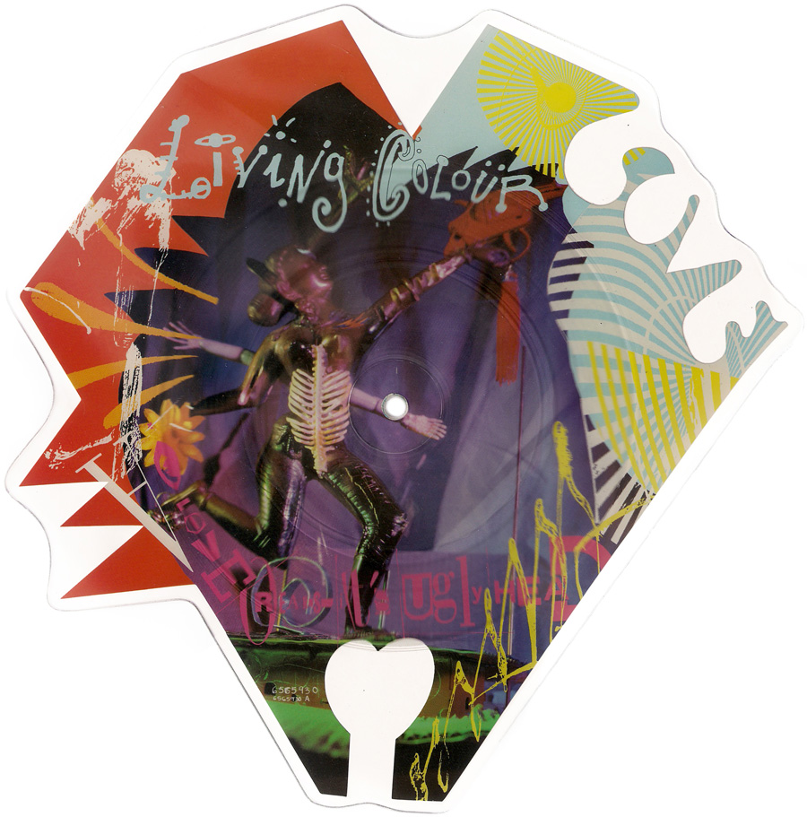 down'n'roll Living Colour Love Rears Its Ugly Head b/w Love Rears Its Ugly Head (Soul Power down'n'roll Living Colour Love Rears Its Ugly Head b/w Love Rears Its Ugly Head (Soul Power