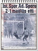Adanaspor birinci liğ mücadelesi verdiği 1967 yıllarından.